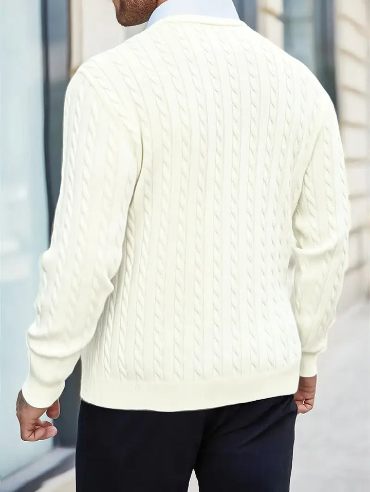 Jonty - Knitted Long Sleeve Turtleneck Sweater