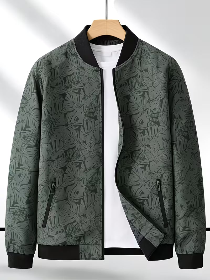 Nialelel - Casual Long Sleeve Sports Jacket With Zipper