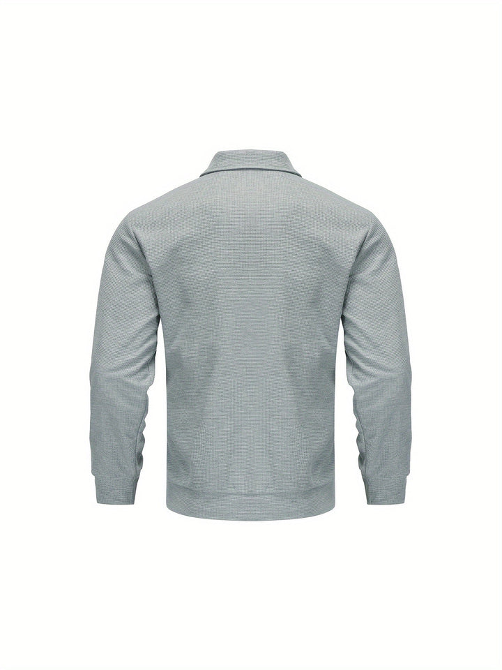 Marvin - Casual Polyester Zip-Up Jacket