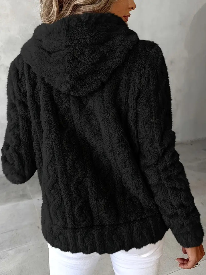 Ganka - Long Sleeve Zip-Up Hoodie