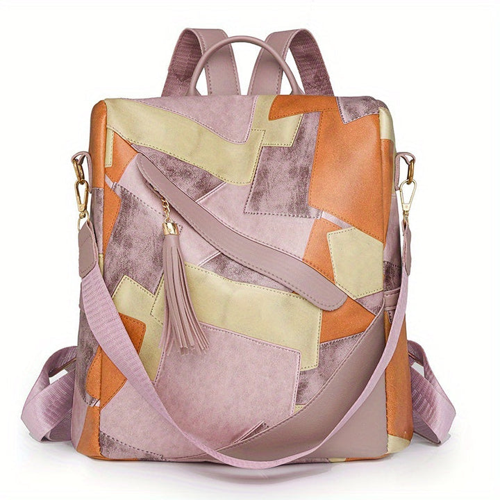 Stratosflex - Checkered Anti-Theft Backpack