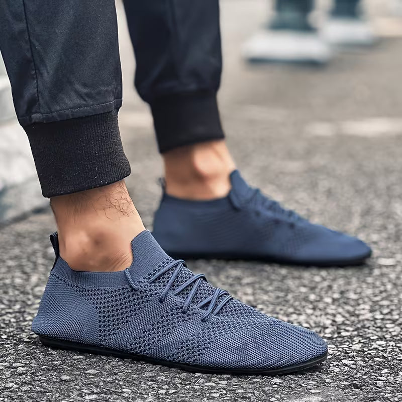 Stratoszone - Breathable Knit Lace-Up Shoes