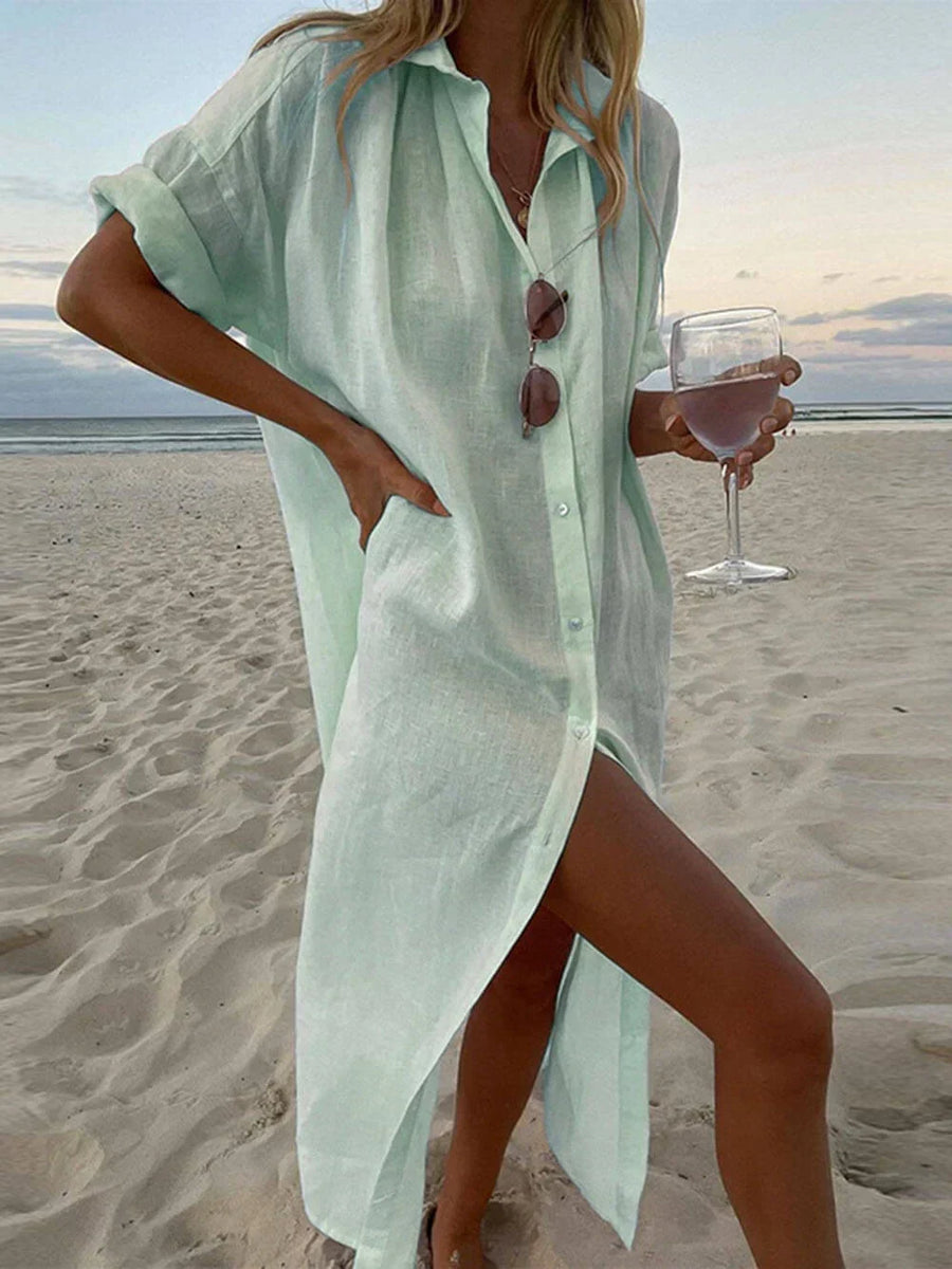 Danica - Elegant Shirt Dress