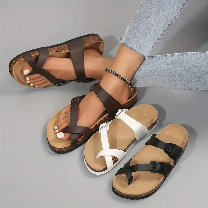 Bette - Casual Buckle Strap Sandal