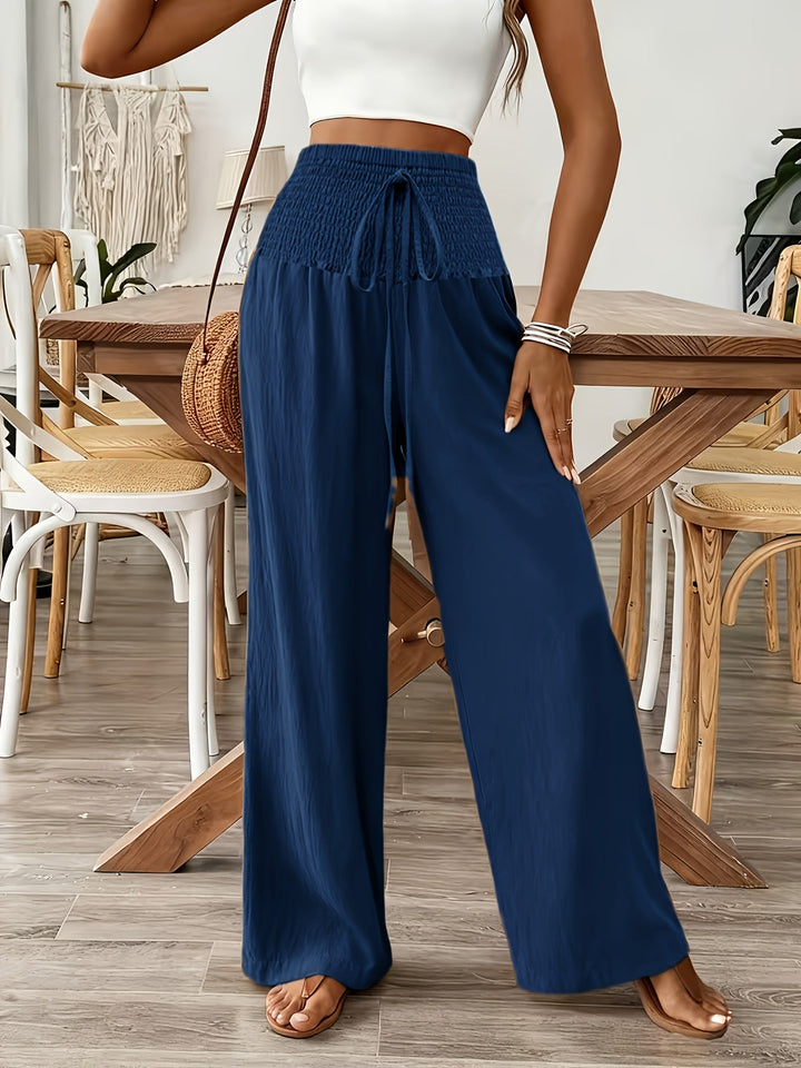 Rebeki - Breathable Cotton Long Pant