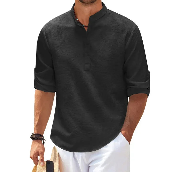 Tjeerd - Long Sleeved Casual Shirt
