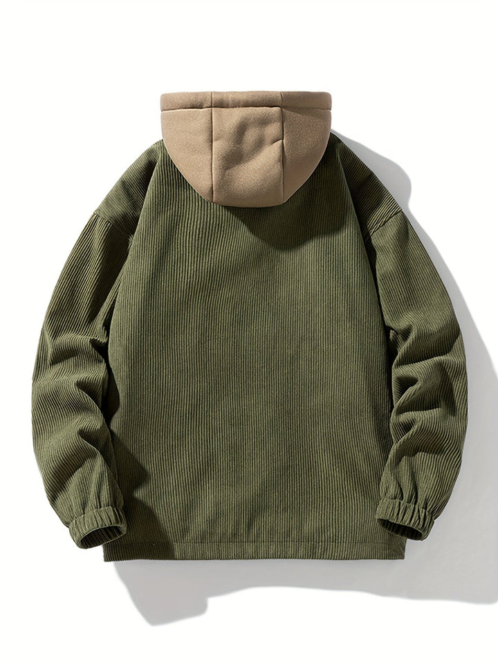 Jacques - Long Sleeve Jacket With Front Pocket