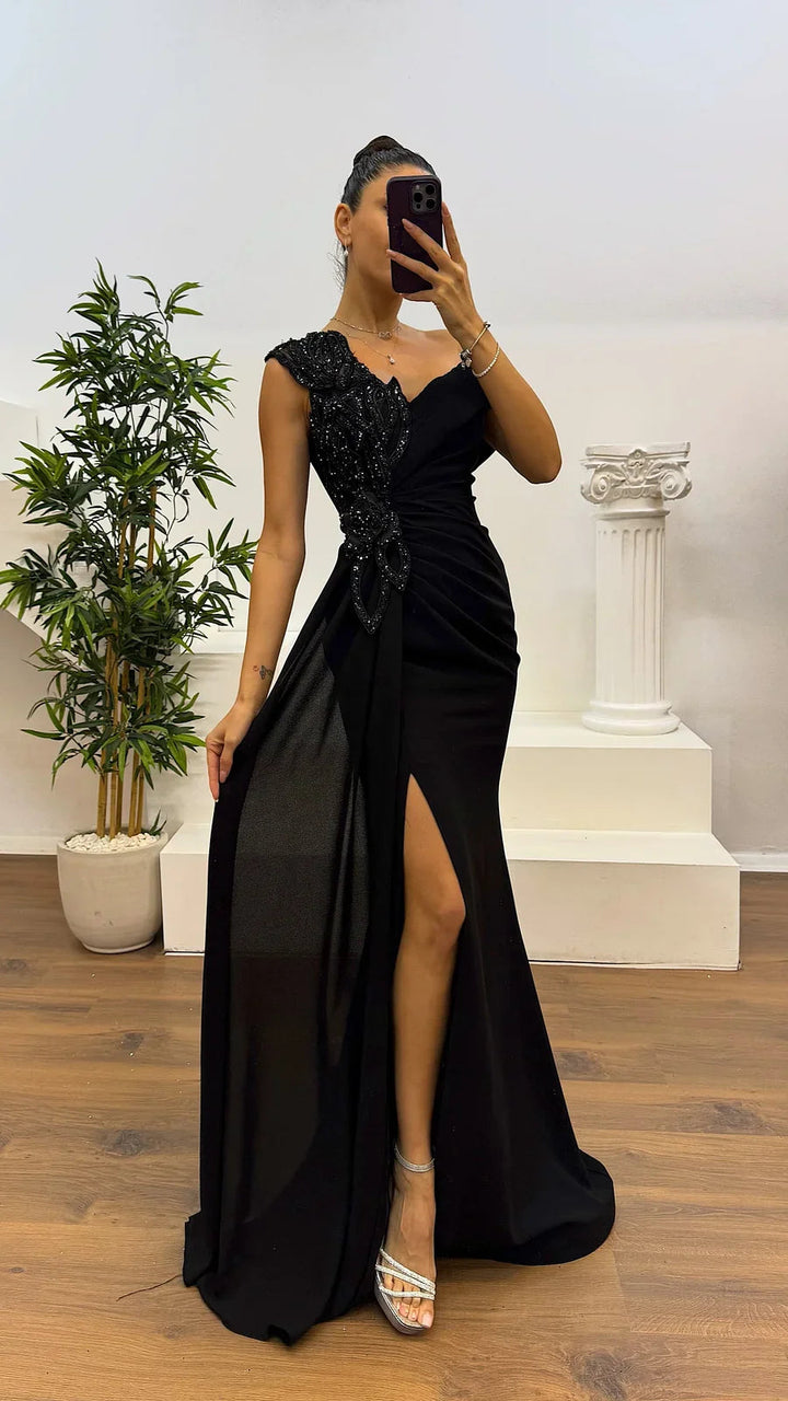 Kamarya - Breathable Pleated Evening Dress