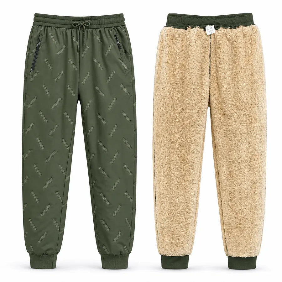 Maxiglide - Relaxed Fit Sports Pants With Sherpa Lining