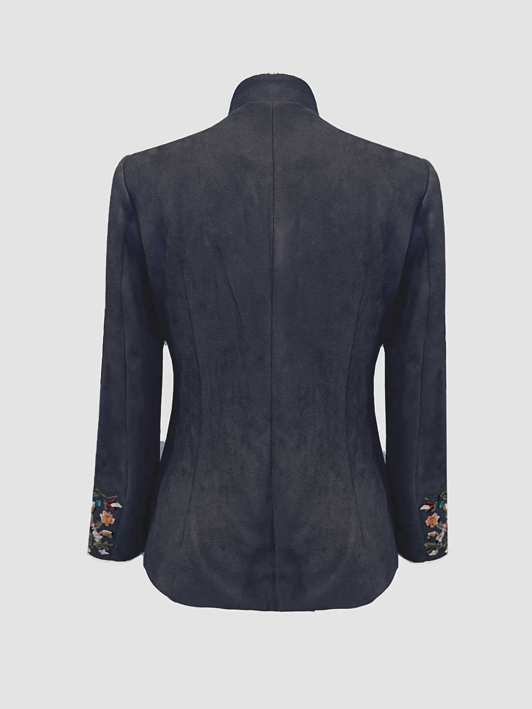 Anisaa - Elegant Jacket With Stand Collar