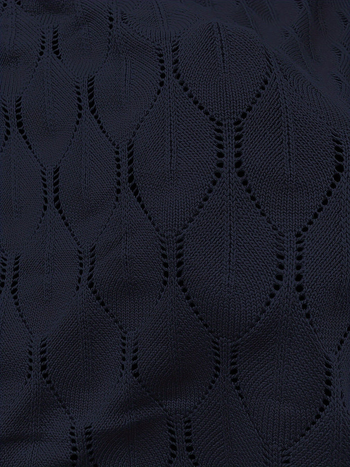 Luciana - Sleeveless Long Knitted Dress With A Coat Style