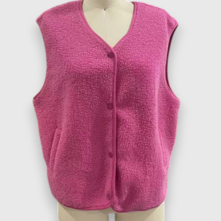 Cheryl – Cozy Fleece Vest
