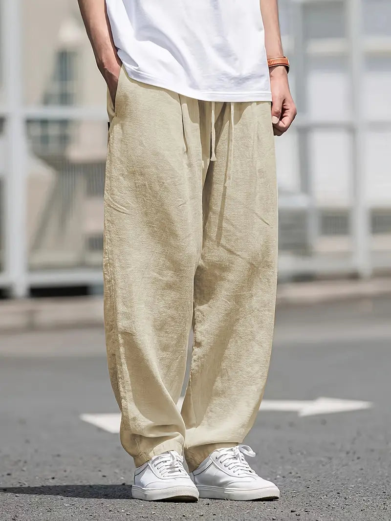 Kirk - Breathable Cotton Pant With Pockets