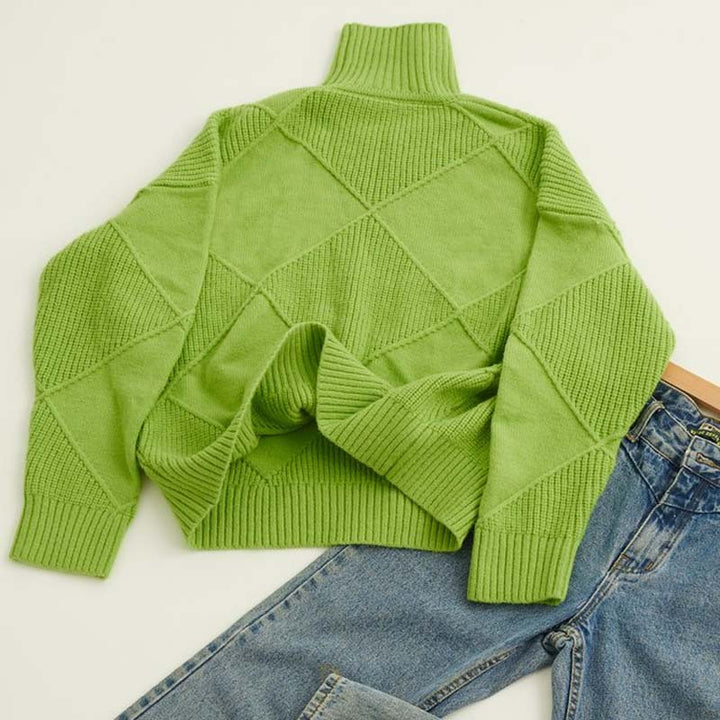 Jorinde - High Neck Knitted Sweater