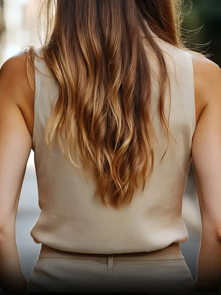 Evmorfia - Breathable Sleeveless Blouse