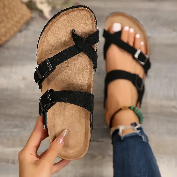 Bette - Casual Buckle Strap Sandal