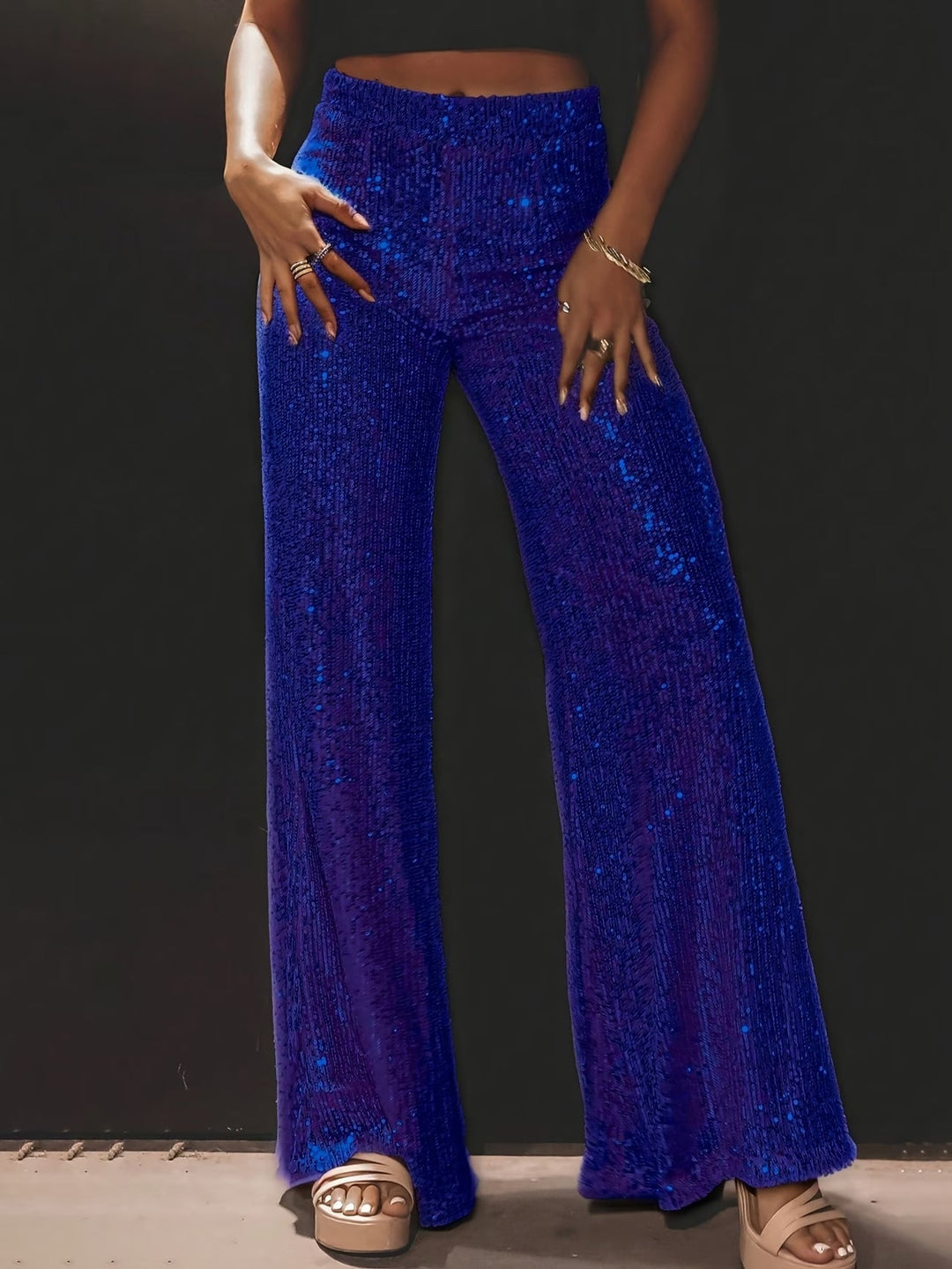 Tnora - Wide Leg High Waist Trouser