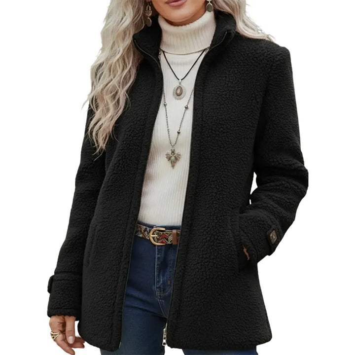 Raffora - Casual Jacket With Stand Up Collar