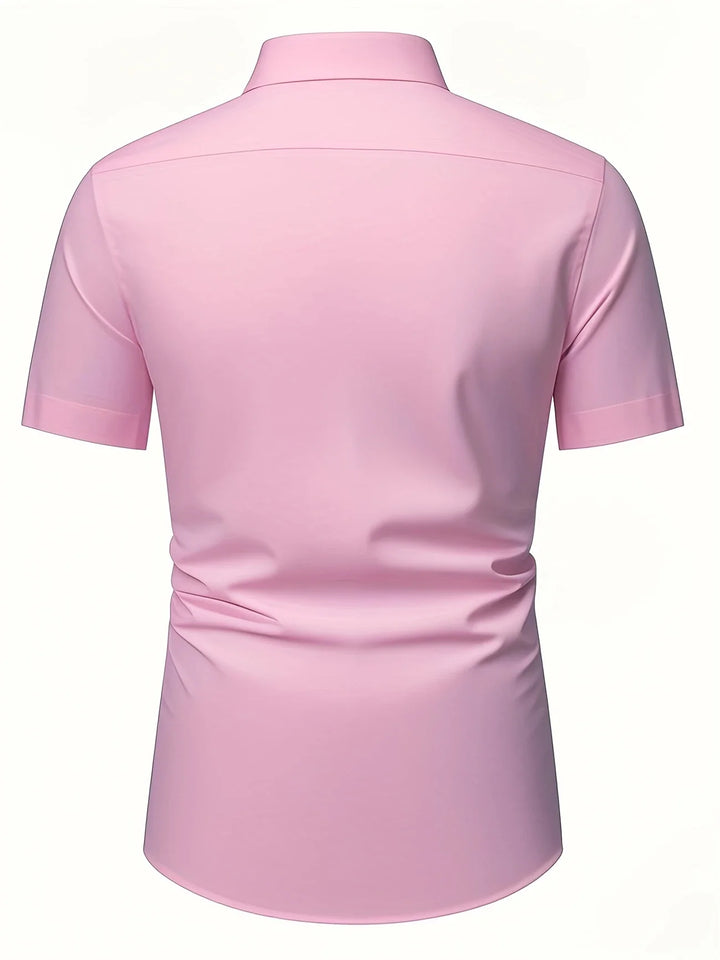 Ezra - Elegant Slim Fit Shirt With Button