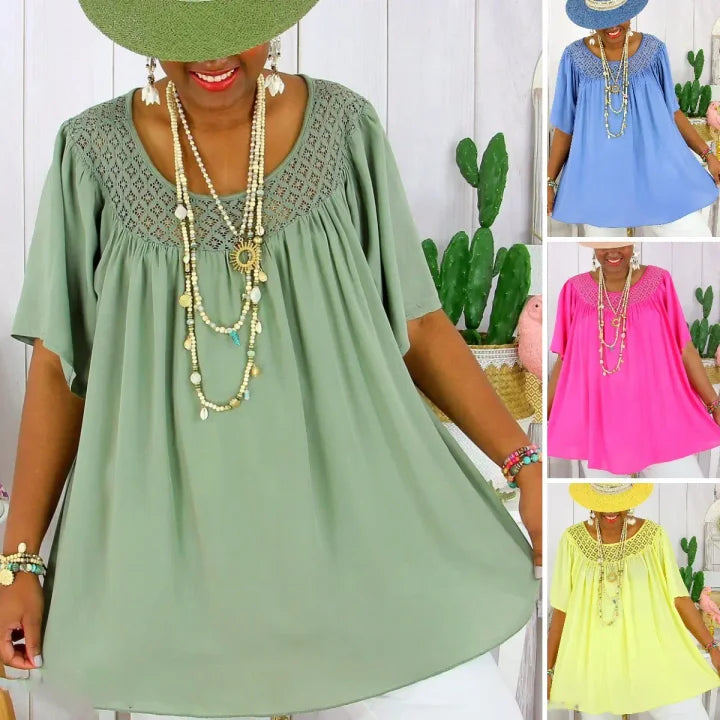 Silvana - Summer Cloth With Short Sleeve