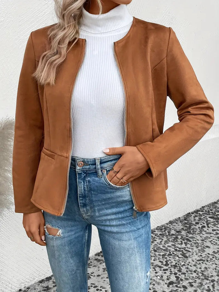 Roksana - Jacket With Zipper