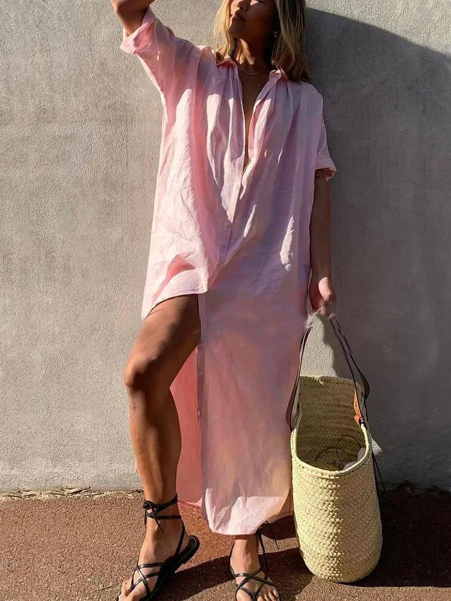 Danica - Elegant Shirt Dress