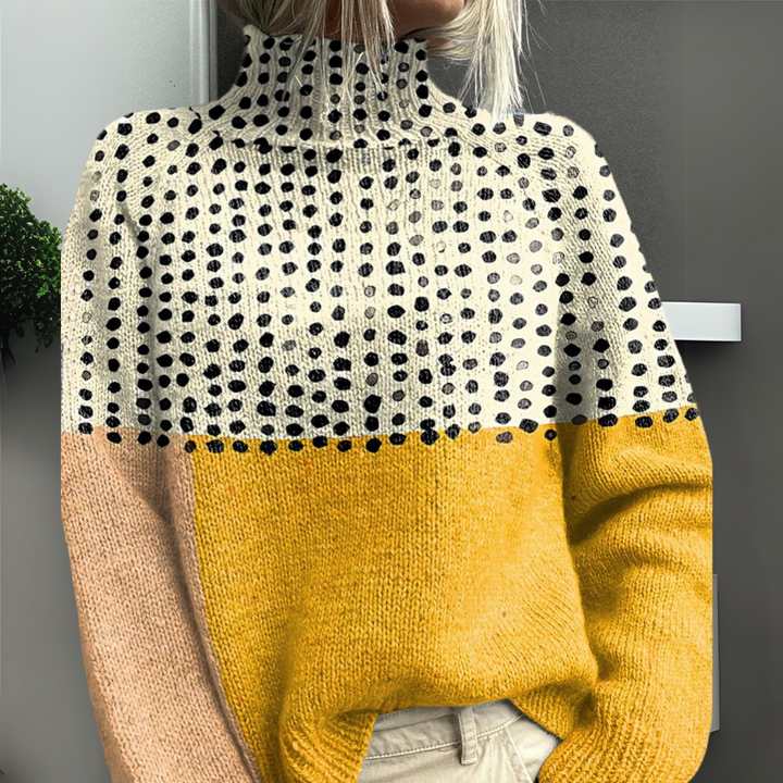 Rasha - Colorful Printed Sweater