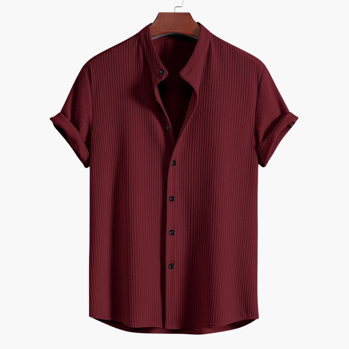Geoffrey - Stand Up Collar Shirt
