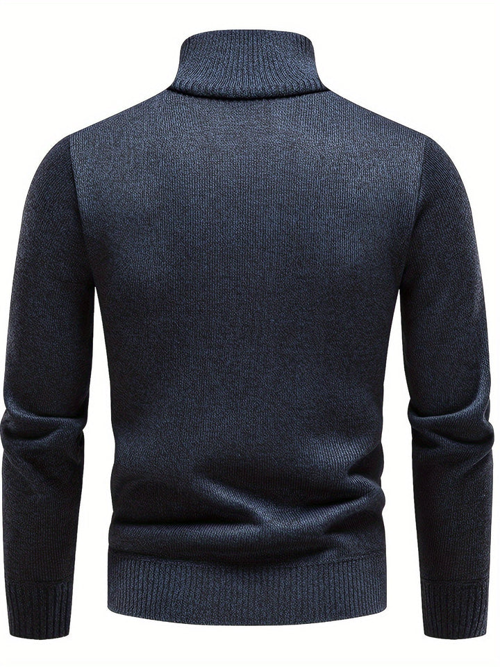 Gerdt - Casual Long Sleeve Knitted Sweater
