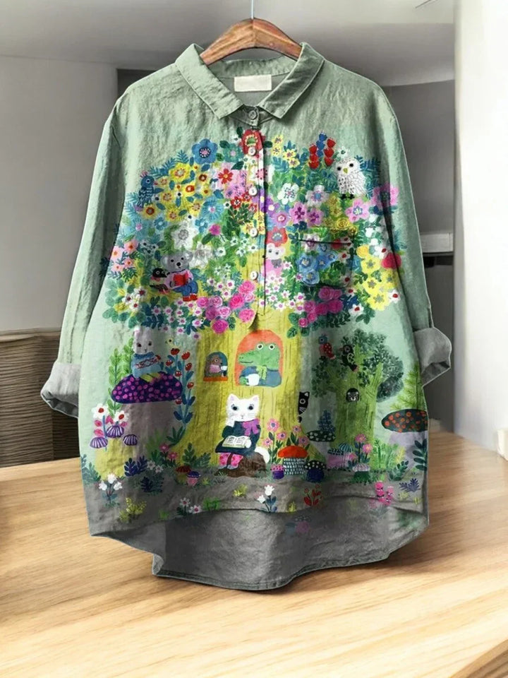 Ottilie - Classic Floral Blouses