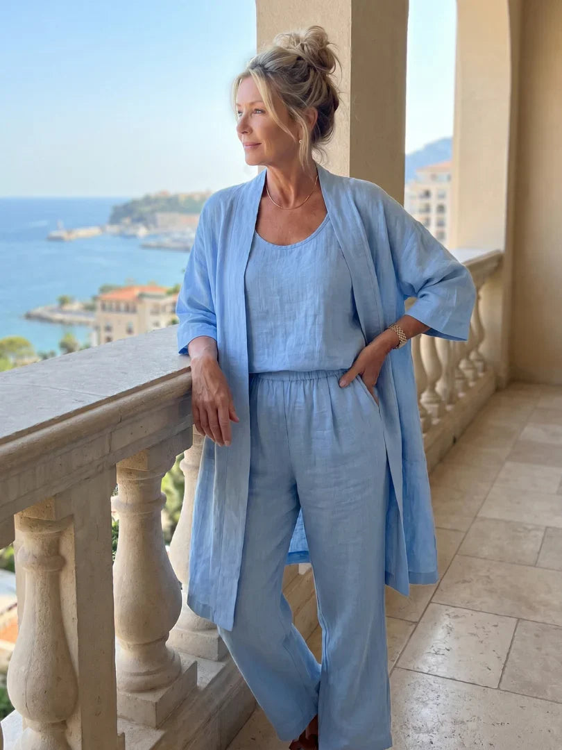 Amberley - Lightweight Linen Two Piece Set