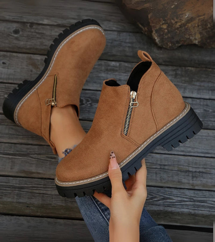 Miladie - Orthopedic Side Zipper Boot