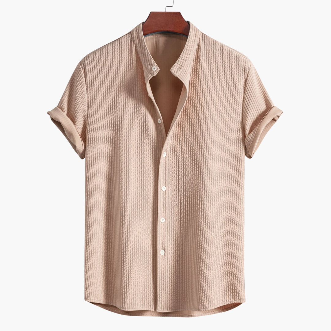 Geoffrey - Stand Up Collar Shirt