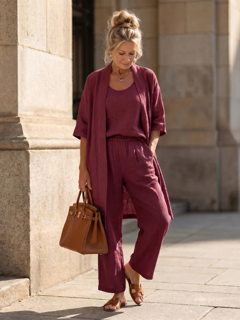 Amberley - Lightweight Linen Two Piece Set