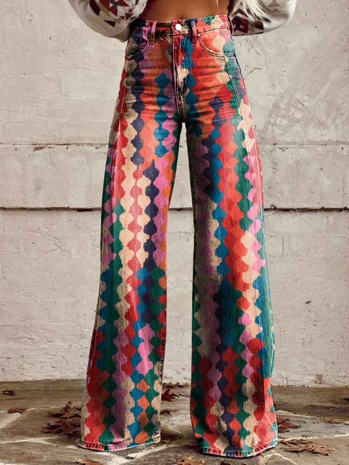 NADINA - LOOSE-FITTING BOHEMIAN PANTS