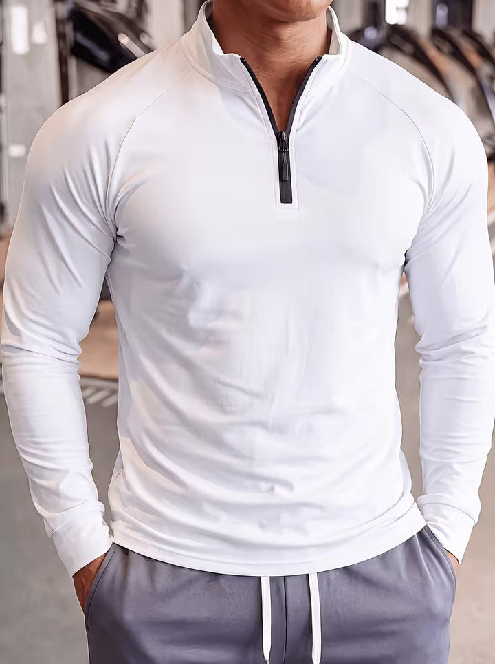 Zerdan - Half Zip Long Sleeve Sweatshirt