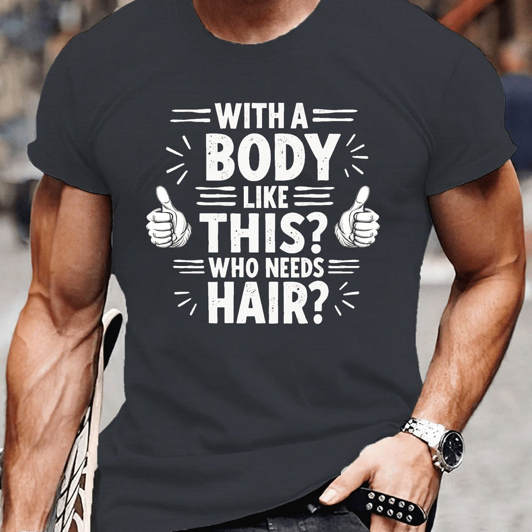 Hairy – Stylish T-Shirt With Short Sleeve