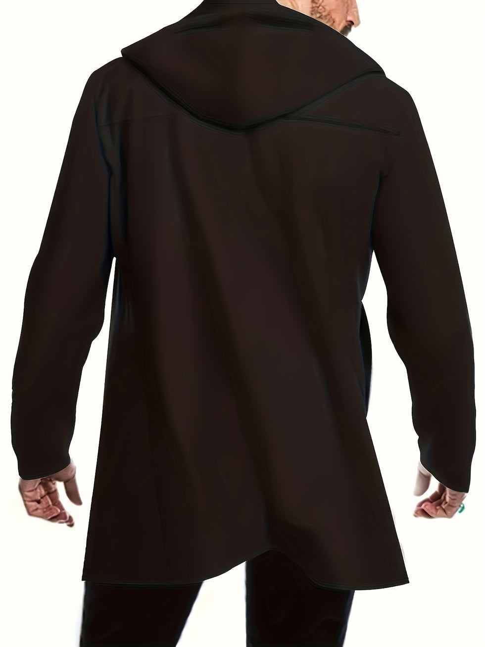 Lucryina - Double Breasted Hooded Coat