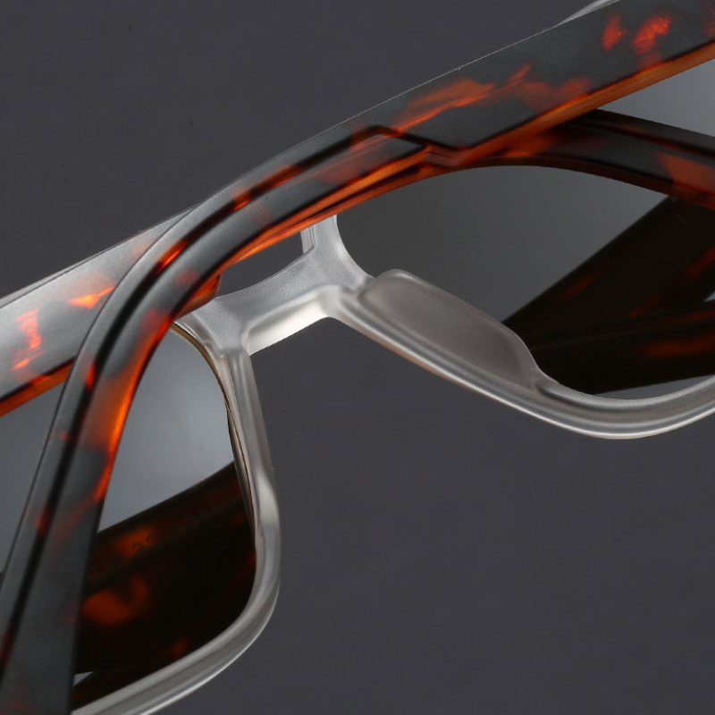 Kieran - Dual-Tone Square Frame Sunglasses