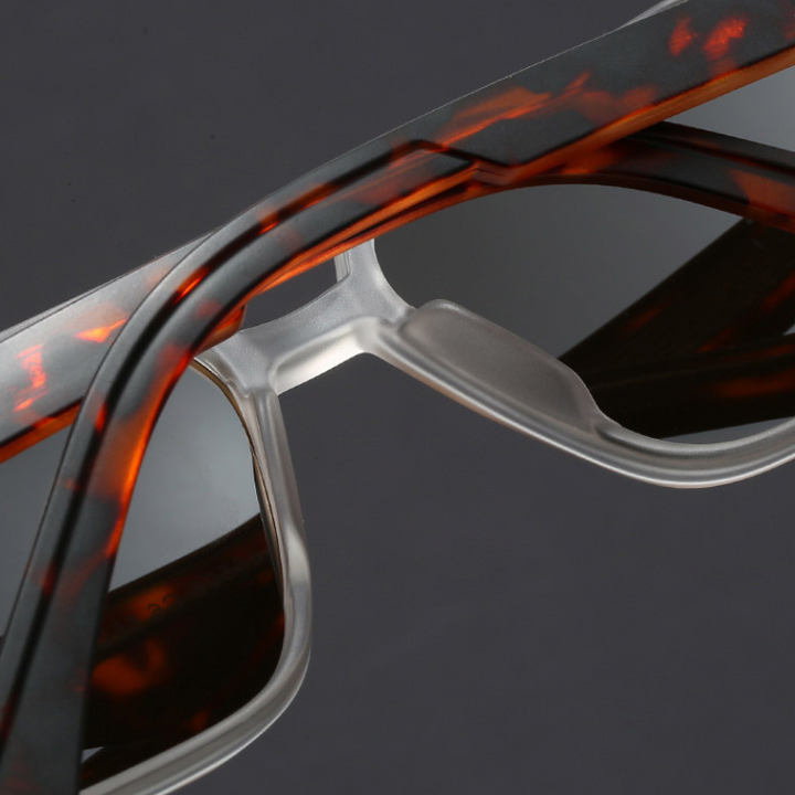 Kieran - Dual-Tone Square Frame Sunglasses