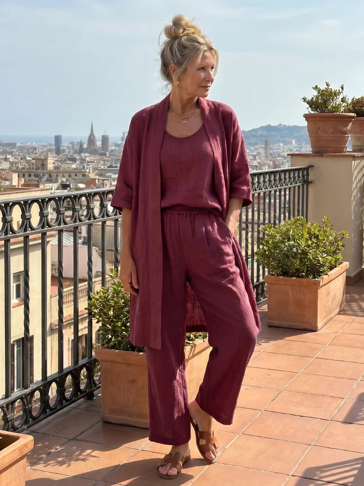 Amberley - Lightweight Linen Two Piece Set