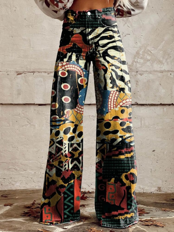 TARSILLA - ART WIDE-LEG PANTS