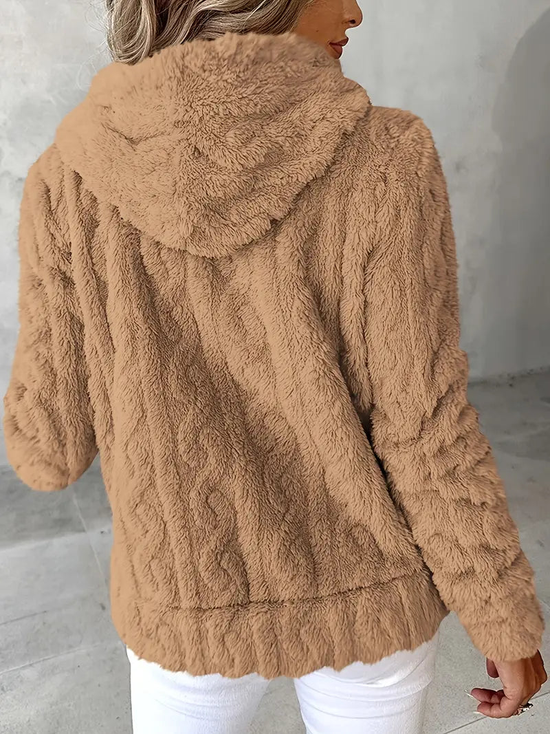 Ganka - Long Sleeve Zip-Up Hoodie