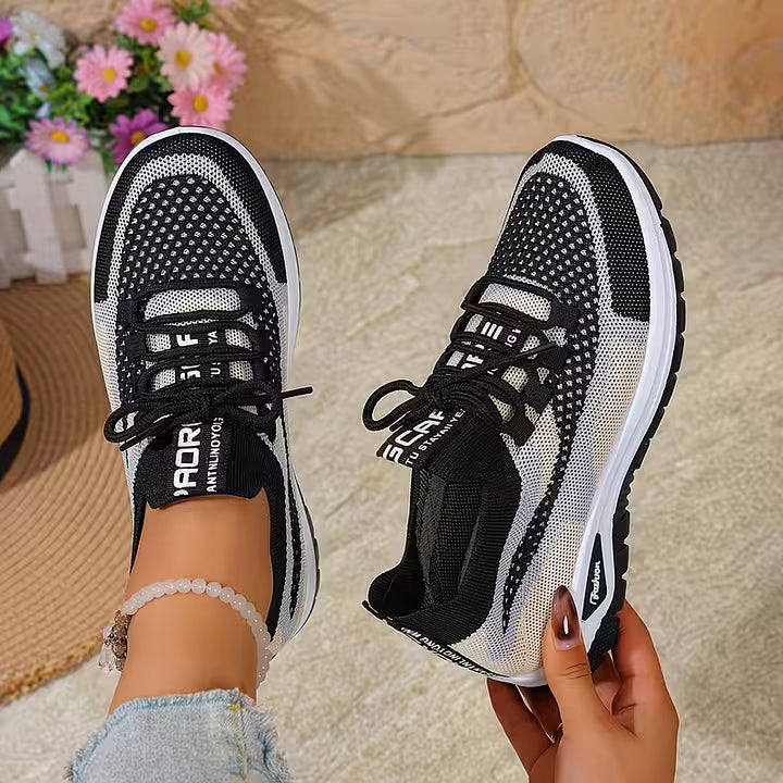 Loreta - Breathable Mesh Gradient Sneakers