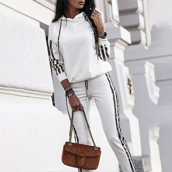 Yvetta - Hooded Tracksuit Set