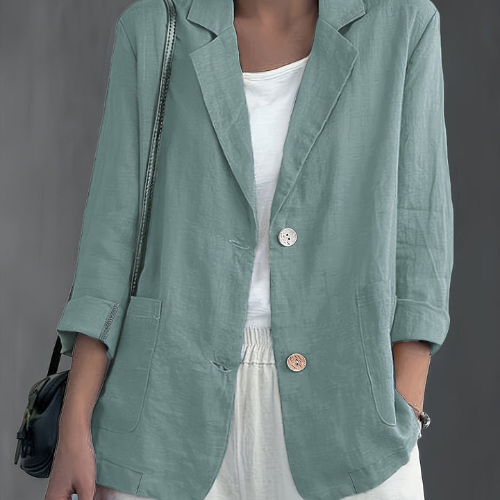 Jayde - Elegant Cotton Blazer