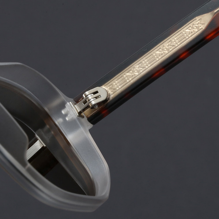 Kieran - Dual-Tone Square Frame Sunglasses