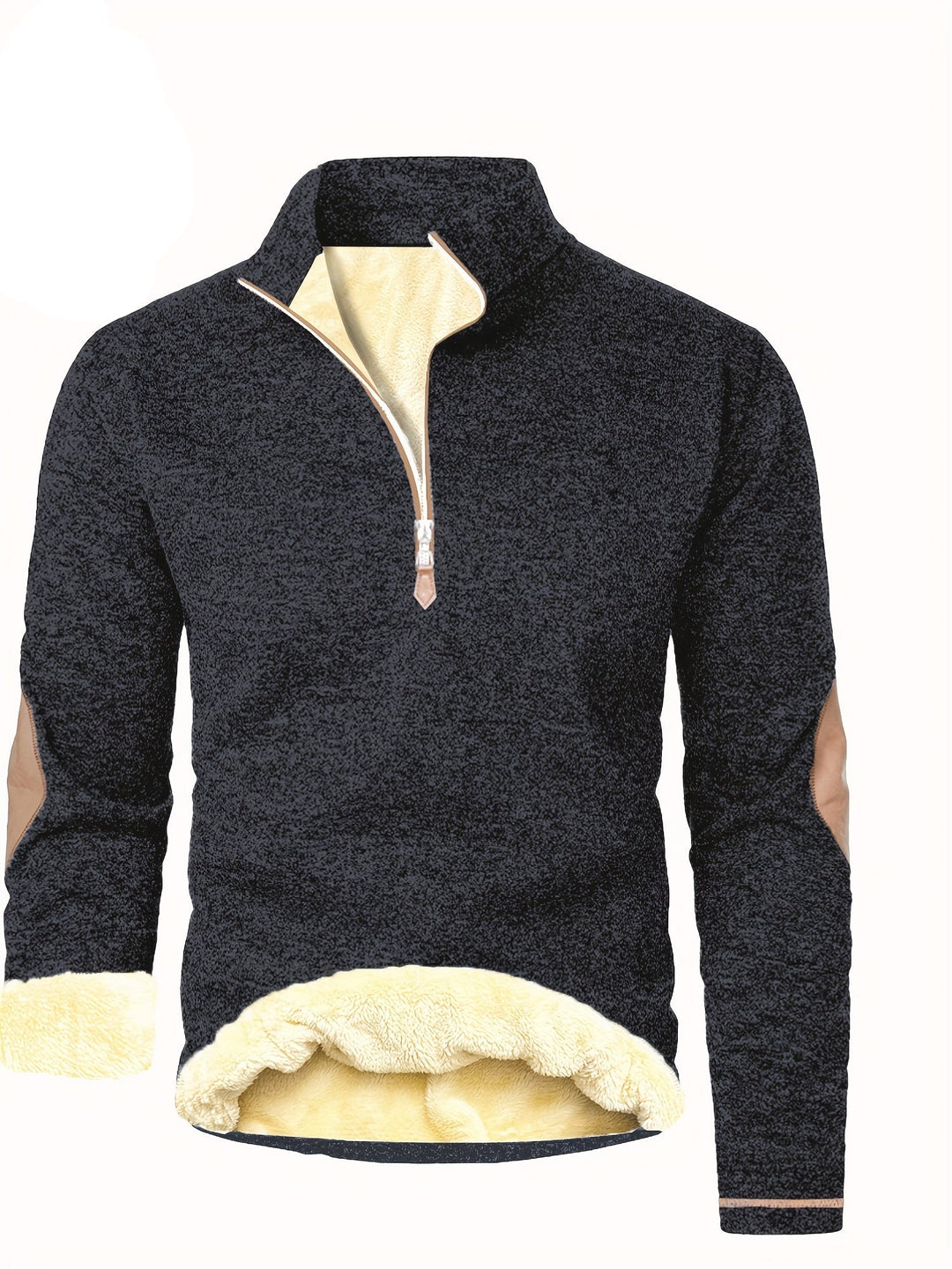Quenin - Stand Up Collar Knitted Sweater
