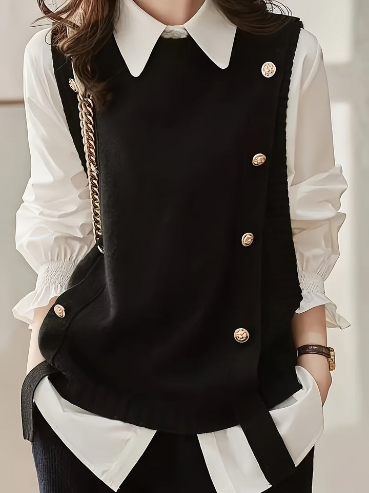 Caelette - Casual Vest Sweater