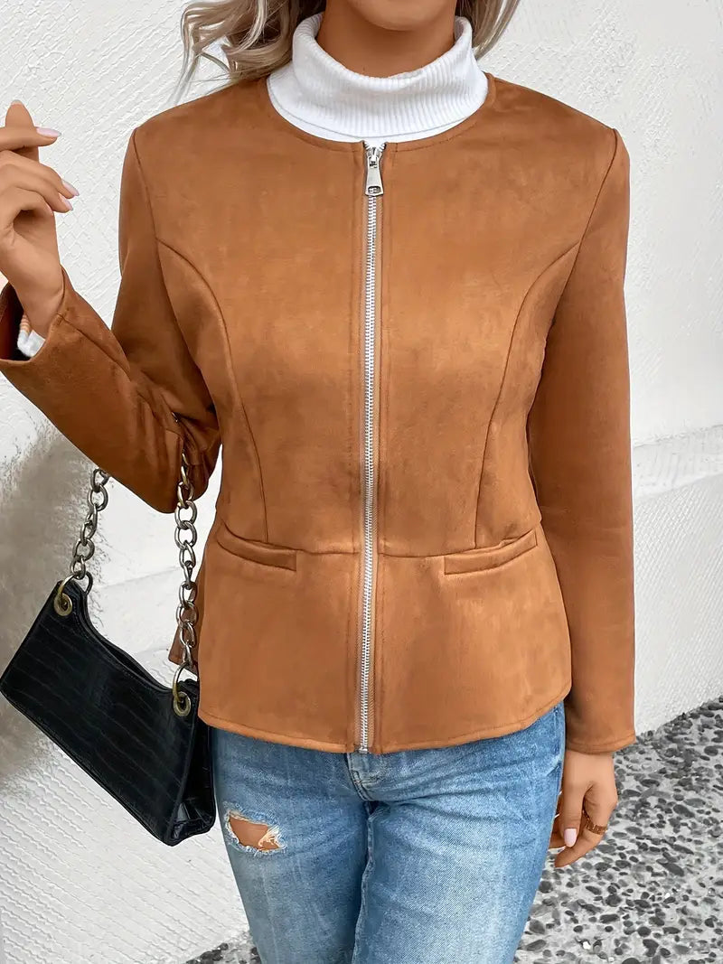 Roksana - Jacket With Zipper